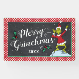 Merry Grinchmas | Grinch Holiday Party Banner
