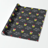 Merry Grinchmas| Grinch Holiday Party Geschenkpapier (Ungerollt)