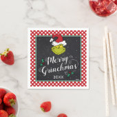 Merry Grinchmas | Grinch Holiday Party Serviette (Beispiel)