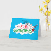 Merry Grinchmas Mister Grinch Karte (Gelbe Blume)