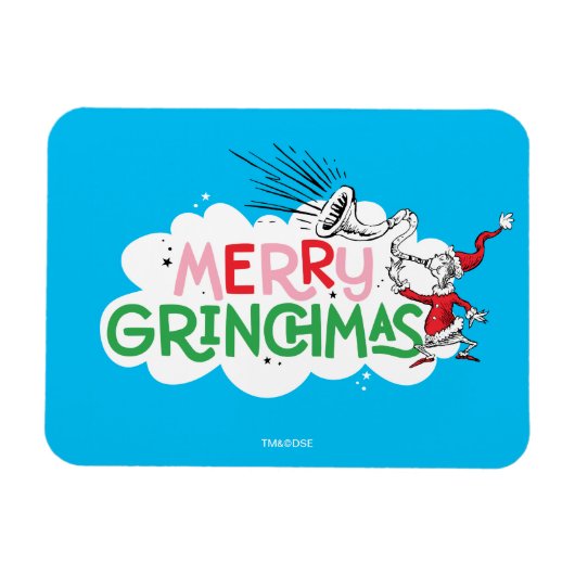 Merry Grinchmas Mister Grinch Magnet (Horizontal)