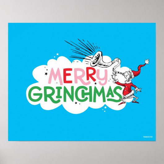 Merry Grinchmas Mister Grinch Poster (Vorne)