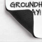 Merry Groundhog Day Mousepad (Ecke)