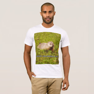 Merry Groundhog Day T - Shirt