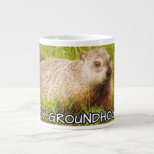 Merry Groundhog Day Tasse