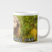 Merry Groundhog Day Tasse (Rechts)