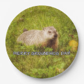 Merry Groundhog Day Teller (Vorderseite)