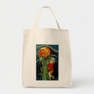 Merry Halloween Jack o' Lantern Tragetasche