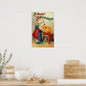 Merry Halloween Wish Poster (Küche)