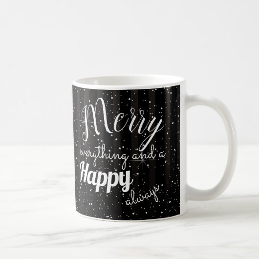 Merry Happy Foto - Tasse (Rechts)
