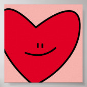 Merry Heart Print Poster (Vorne)