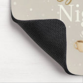 Merry Hearth: Cozy Winter Nights Minimalist Mousep Mousepad (Ecke)