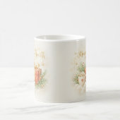 Merry Hearth Weihnachtsbecher - Festive Kakao und Kaffeetasse (Mittel)