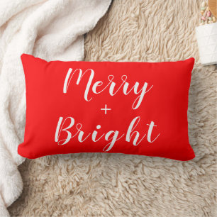 Merry + Helle Red Christmas Throw Kissen