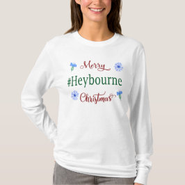 Merry Heybourn Christmas Long Sleeve T - Shirt