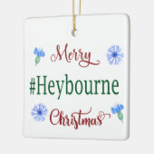 Merry Heybourne Weihnachtsdekoration Keramikornament (Links)