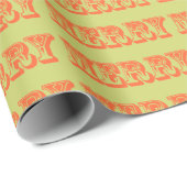 Merry Holiday Gift Wrap Geschenkpapier (Rolleneckpunkt)