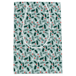 Merry Holly Days Mittlere Geschenktüte