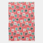 Merry Holly Days Stamps Geschirrtuch (Vertikal)