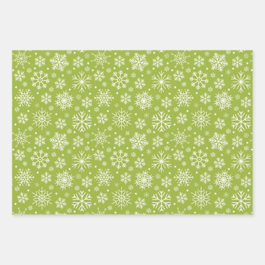 Merry Holly Wrapping Paper Set Geschenkpapier Set (Vorderseite 3)