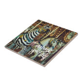 Merry Horse und Zebra Amaze Sie selbst Fliese (Seite)