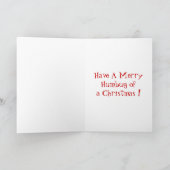 Merry HumBug Weihnachtskarte Feiertagskarte (Innenseite)