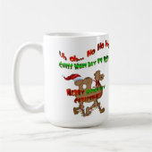 Merry Hump Day Camel Christmas HO HO HO Kaffeetasse (Links)