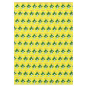 Merry Ice Cream Christmas Tablecloth, Pinguin Tischdecke (Vorderseite)