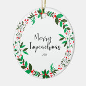 Merry Impeachmas 2019: Trump-Gedenken Keramik Ornament (Links)