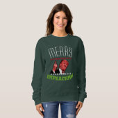 Merry Impeachmas Loser Trump Sweater Sweatshirt (Vorne ganz)