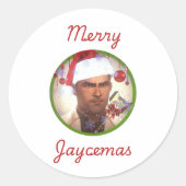 Merry Jaycemas Sticker (Vorderseite)
