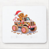 Merry Jeepmas Ugly Light Reindeer Christmas Mousepad (Vorne)