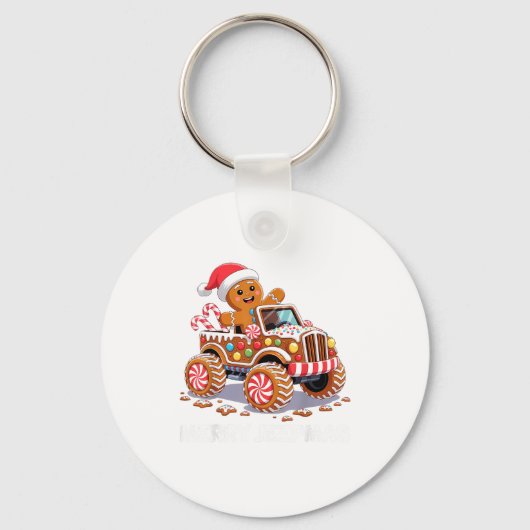 Merry Jeepmas Ugly Light Reindeer Christmas Schlüsselanhänger (Vorderseite)