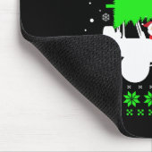Merry Jeepmas Weihnachtsbaum Santa Funny Ugly Swea Mousepad (Ecke)