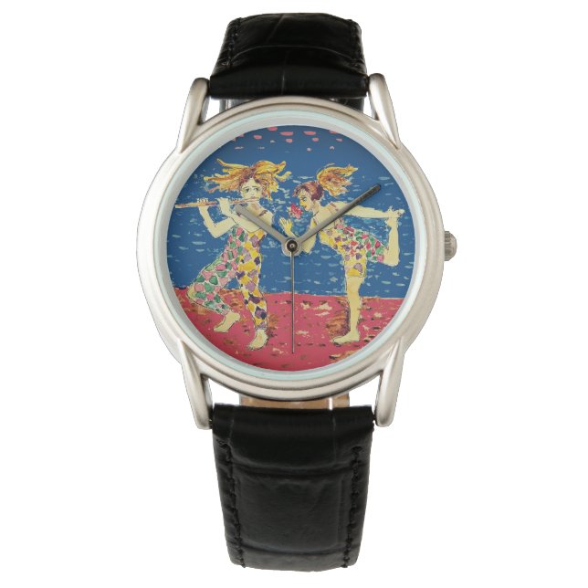 Merry Jesters Armbanduhr (Vorderseite)