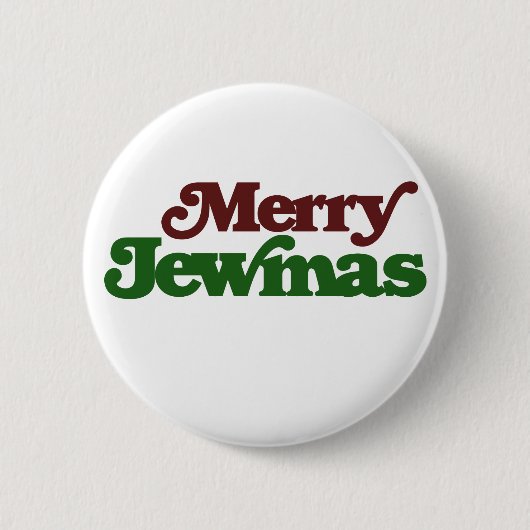 Merry Jewmas Button (Vorderseite)