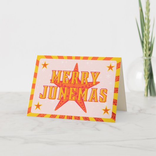 Merry Junemas Card Karte (Vorderseite)