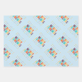 Merry Junemas Geschenkpapier Set (Vorderseite 3)