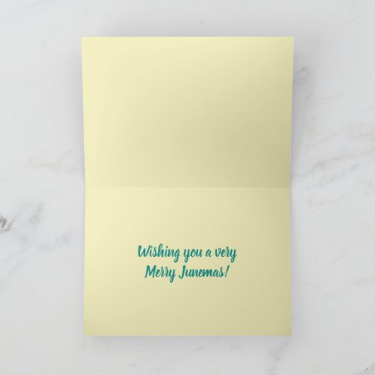 Merry Junemas Karte (Innenseite)