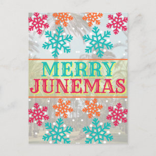 Merry Junemas Postcard Postkarte