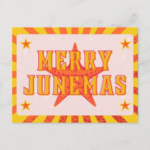 Merry Junemas Postcard Postkarte