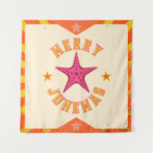 Merry Junemas Tropical Christmas Wandteppich (Vorderseite)