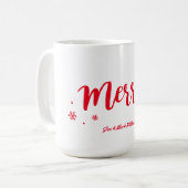 Merry Kaffeetasse (Vorderseite Links)