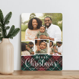 Merry Kariert | Foto Collage Urlaubskarte Feiertagskarte