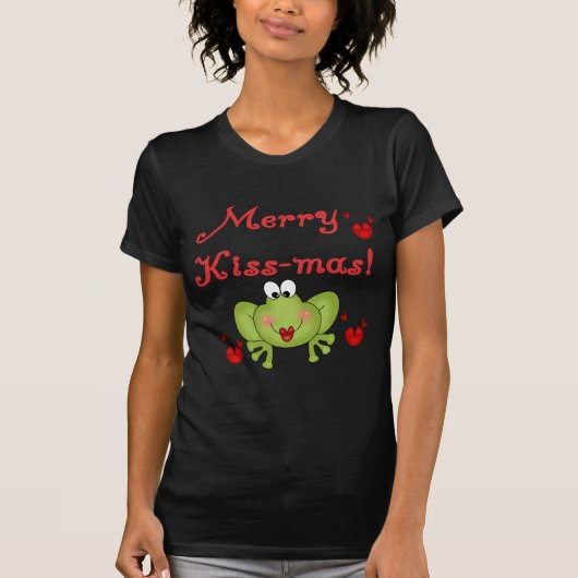 Merry Kiss-Mas Tshirts und Geschenke (Vorderseite)