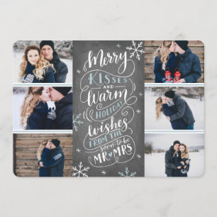Merry Kisses Warm Wünsche Rett Date 6-Foto Save The Date