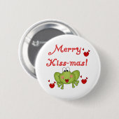 Merry Kissmas Button (Vorne & Hinten)