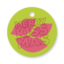 Merry Kissmas Geschenk-Tag