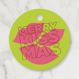 Merry Kissmas Geschenk-Tag Geschenkanhänger