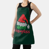 Merry Kissmyass Funny Christmas Apron Schürze (InSitu)